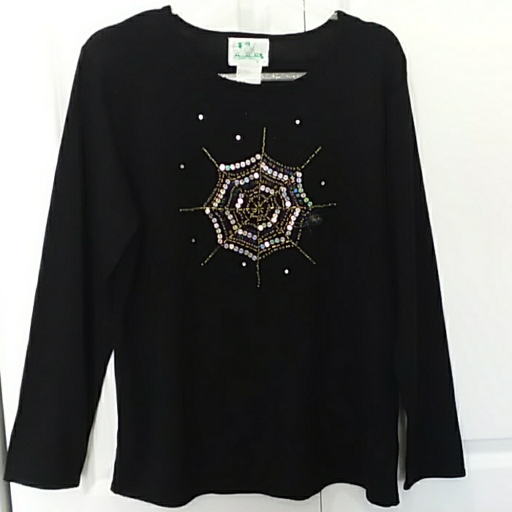 Quacker Factory vintage NWT MEDIUM HALLOWEEN SWEAT